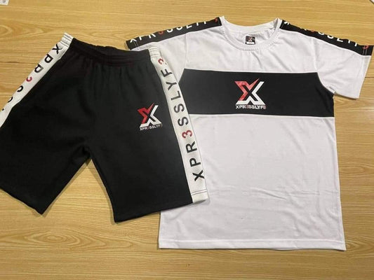 Black Xpr3ss Lyf3 Short Set