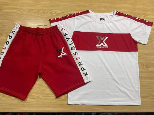 Red Xpr3ss Lyf3 Short Set