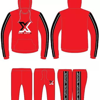 Red Xpr3ss Lyf3 Sweatsuits Unisex