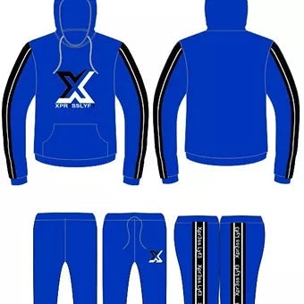 Blue Xpr3ss Lyf3 Sweatsuits Unisex