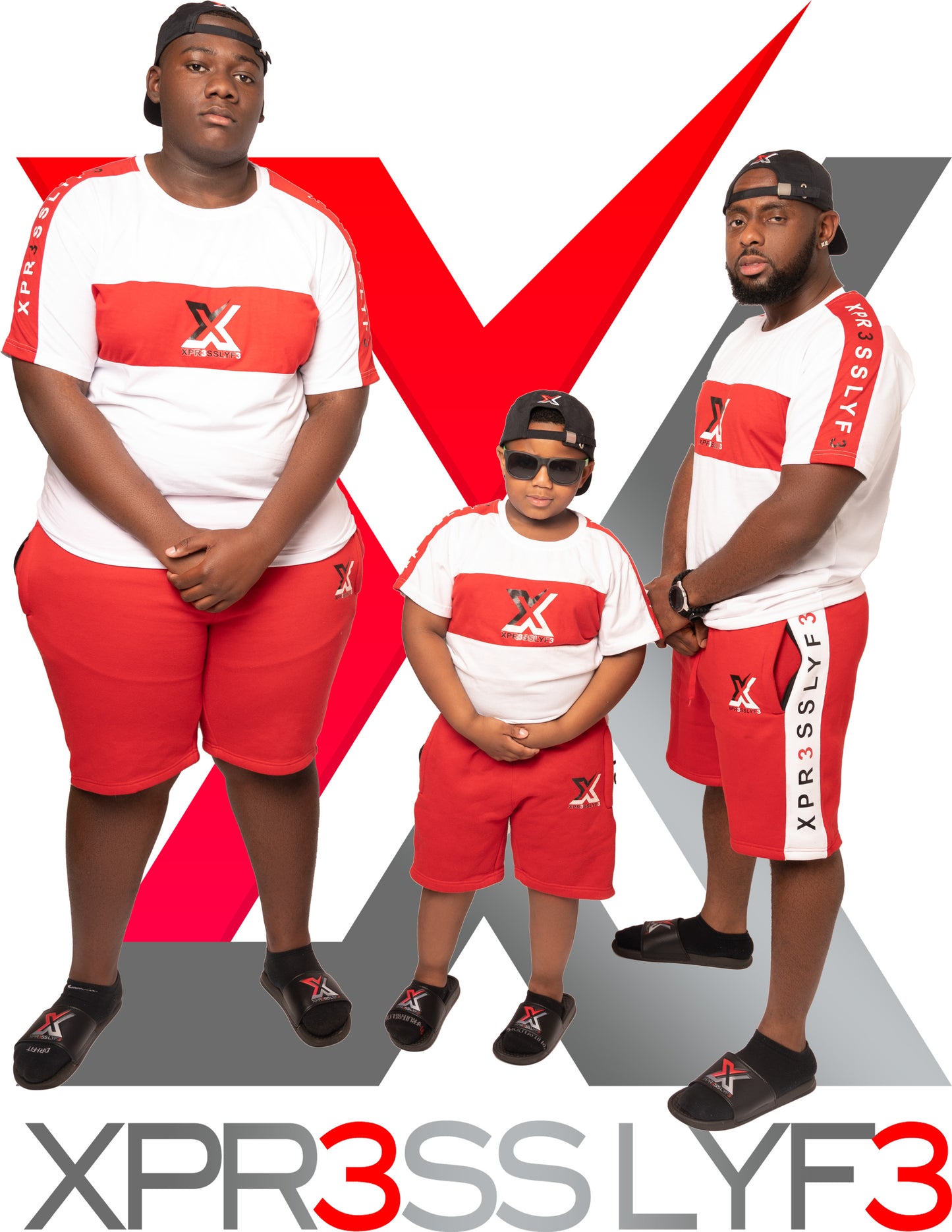 Red Xpr3ss Lyf3 Short Set